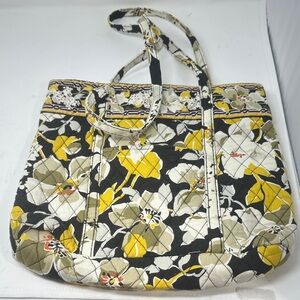 Vera Bradley tote retired dogwood pattern